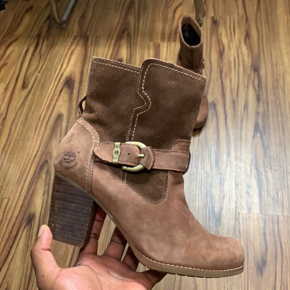 Timberlands EarthKeepers Brown Leather Boots (9)